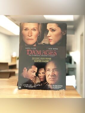 2/$22 NEW Damages Complete Second Season DVD Glenn Close Ted Danson Will Hurt